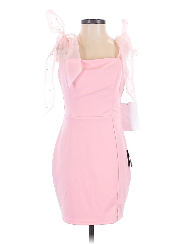 Pre-owned Lulus Cocktail Dress In Pink