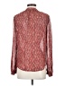 Veronica Beard Paisley Red Long Sleeve Blouse Size 2 - photo 2