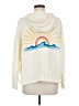 Faherty 100% Cotton Ivory Poncho Size M - photo 2