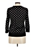 Ellen Tracy Polka Dots Black Pullover Sweater Size M - photo 2