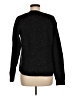 Orvis Metallic Black Wool Pullover Sweater Size M - photo 2