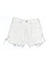 AGOLDE 100% Cotton White Denim Shorts Size 28 waist - photo 1