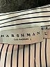 Harshman Stripes Silver Long Sleeve Blouse Size L - photo 7