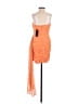 Lulus 100% Polyester Orange Cocktail Dress Size S - photo 2