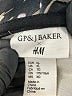 GP & J Baker for H&M Print Black Jacket Size XL - photo 6