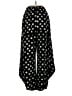 Lyng Hearts Black Casual Pants Size S - photo 2