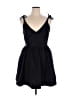 Old Navy 100% Polyester Solid Black Cocktail Dress Size 1X - photo 1