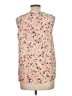 Sweet Rain 100% Polyester Pink Sleeveless Blouse Size L - photo 2