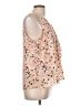 Sweet Rain 100% Polyester Pink Sleeveless Blouse Size L - photo 4