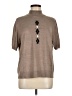 Sag Harbor Argyle Brown Short Sleeve Turtleneck Size M (estimated) - photo 1