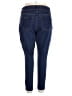 Assorted Brands Solid Blue Jeans Size 18 - photo 2