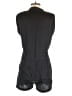 Collective Concepts 100% Polyester Solid Black Romper Size S - photo 2