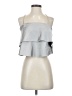 Zara Basic Silver Sleeveless Top Size S - photo 1