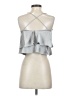 Zara Basic Silver Sleeveless Top Size S - photo 2