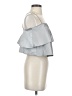 Zara Basic Silver Sleeveless Top Size S - photo 4