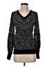 Kobi Halperin 100% Wool Paisley Black Wool Pullover Sweater Size S - photo 1