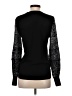 Kobi Halperin 100% Wool Paisley Black Wool Pullover Sweater Size S - photo 2
