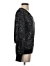 Kobi Halperin 100% Wool Paisley Black Wool Pullover Sweater Size S - photo 4
