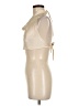 Zara Tan Sleeveless Blouse Size M - photo 5