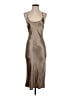 Babaton Metallic Silver Cocktail Dress Size S - photo 1