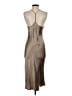 Babaton Metallic Silver Cocktail Dress Size S - photo 2