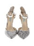 Betsey Johnson Silver Heels Size 8 1/2 - photo 2