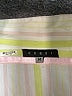 Coast Stripes Multi Color Yellow 3/4 Sleeve Button-Down Shirt Size 14 - photo 7