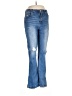 Indigo Rein Hearts Blue Jeans Size 13 - photo 1
