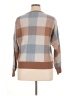 Cynthia Rowley TJX Checkered-gingham Brown Pullover Sweater Size XL - photo 2