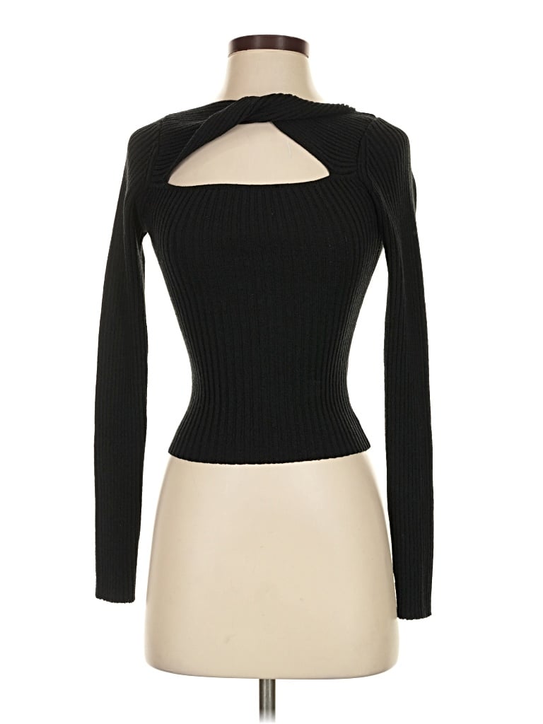 Pre-owned Astr Turtleneck Sweater In Black