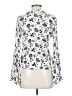 Altar'd State 100% Rayon Silver Long Sleeve Blouse Size S - photo 2