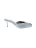 Zara 100% Leather Gray Mule/Clog Size EU 37 - photo 1