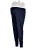 on the way Maternity Wear Solid Blue Active Pants Size M - photo 1