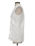 J. McLaughlin White Sleeveless Button-Down Shirt Size XS - photo 5