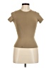 SKIMS Tan Short Sleeve Turtleneck Size S - photo 1