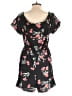 Blush Floral Black Romper Size XL - photo 2
