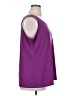 Susan Graver Purple Sleeveless Blouse Size XL - photo 4
