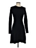 DAZY Solid Black Casual Dress Size S - photo 1
