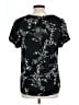 Funlingo Black Short Sleeve Blouse Size L - photo 2