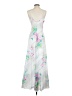 Assorted Brands 100% Nylon Floral White Casual Dress Size S - photo 2