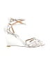 Badgley Mischka Silver Wedges Size 5 1/2 - photo 1