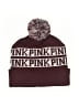 Pink 100% Acrylic Pink Burgundy Beanie One size - photo 1