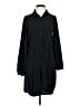 A New Day 100% Polyester Polka Dots Black Casual Dress Size XS - photo 1