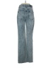 We the Free 100% Cotton Hearts Blue Jeans Size 25 waist - photo 2