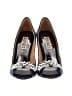 Badgley Mischka Blue Heels Size 5 1/2 - photo 2