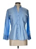 Spense Blue 3/4 Sleeve Blouse Size L - photo 1