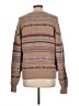 Jos. A. Bank Print Tan Wool Pullover Sweater Size L - photo 2