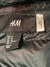 H&M 100% Polyester Solid Black Snow Jacket Size M - photo 6