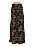 Unbranded Paisley Black Casual Pants Size 4 (estimated) - photo 1