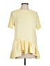 Assorted Brands Yellow Short Sleeve Top Size L - photo 1